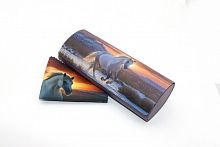 Футляр для очков с салфеткой FM-803-jb104-п 160*60*35