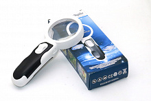 Лупа 77365B крат на ручке со светодиодной подсветкой