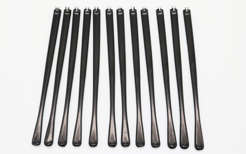 Заушники для очков черный уп,20шт пластмассовые 