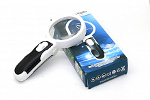 Лупа 77375B крат на ручке со светодиодной подсветкой