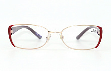 Готовые очки Favarit 7956 C4-hong 57-17-140 АНТИБЛИК